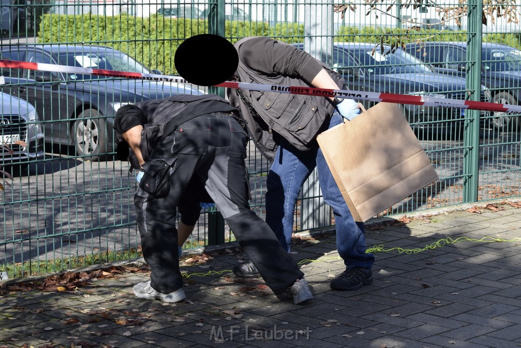 Versuchte Geldautomatensprengung Koeln Nippes Werkstattstr P072.JPG - Miklos Laubert